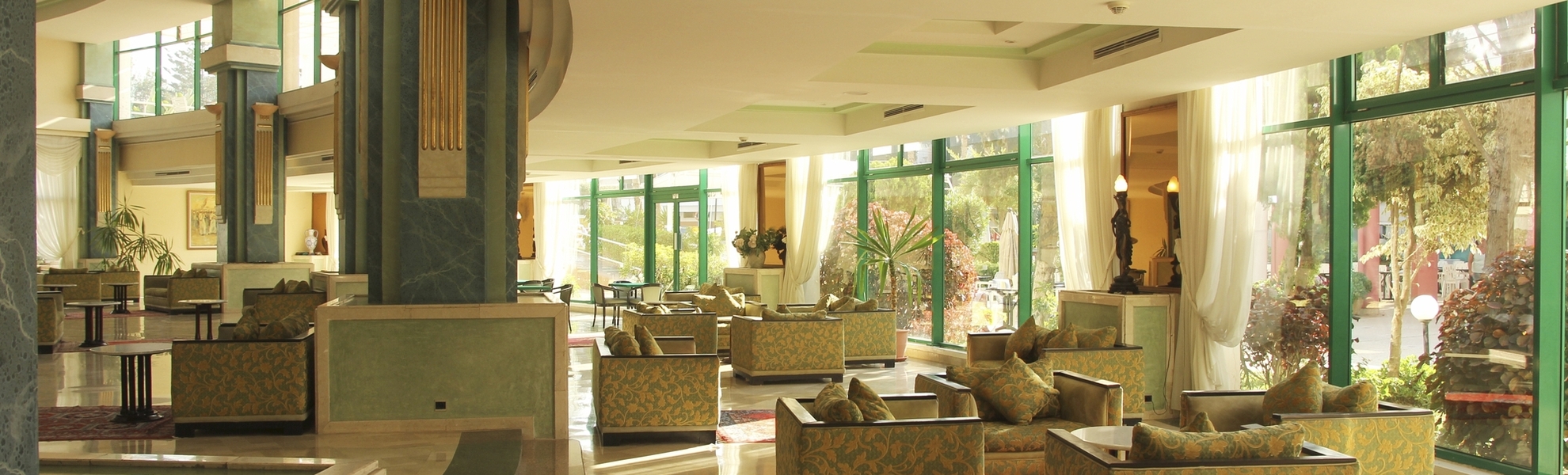 Bar im Agadir Beach Club, Marokko