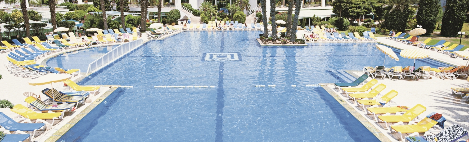 Poolanlage im Agadir Beach Club, Marokko