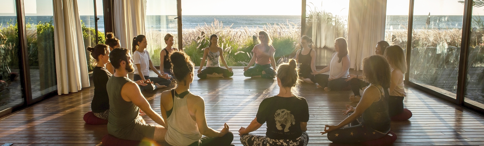 Yoga-Shala am Strand