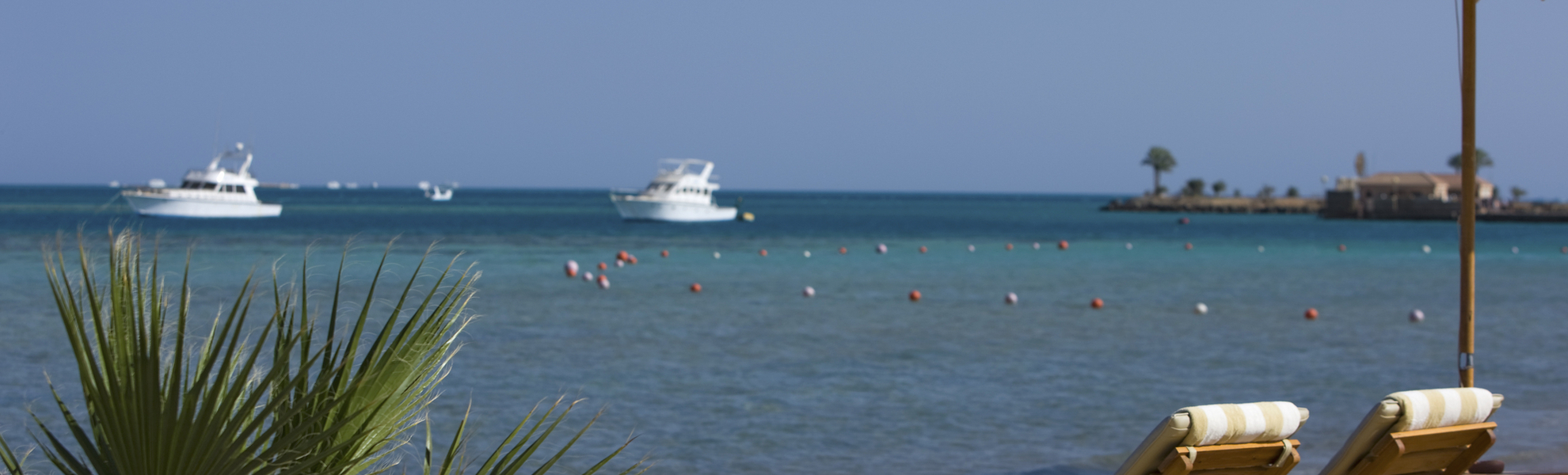 Strand am Steigenberger Al Dau Beach Hotel in Hurghada, Ägypten