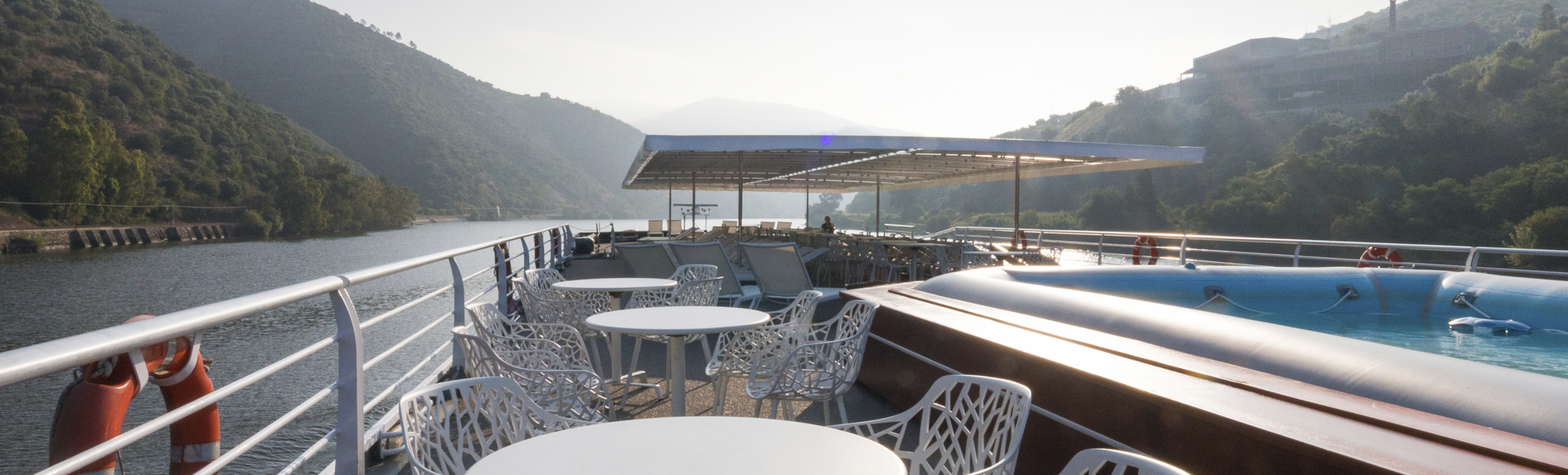 Sonnendeck, MS Magellan, Douro