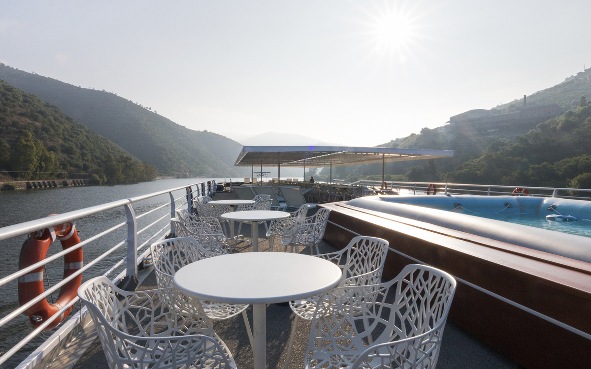 Sonnendeck, MS Magellan, Douro
