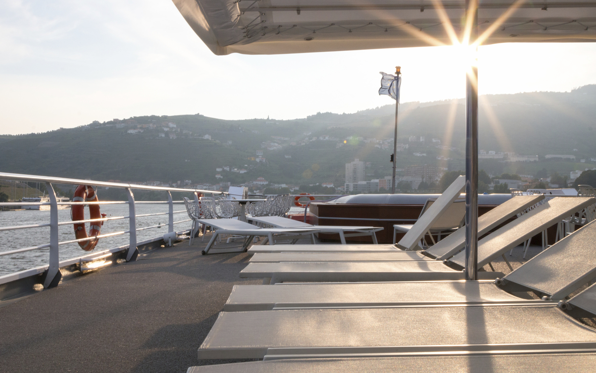 Sonnendeck, MS Magellan, Douro