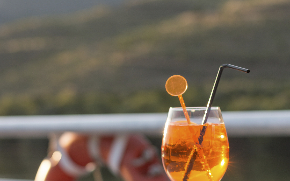 Cocktail auf dem Sonnendeck