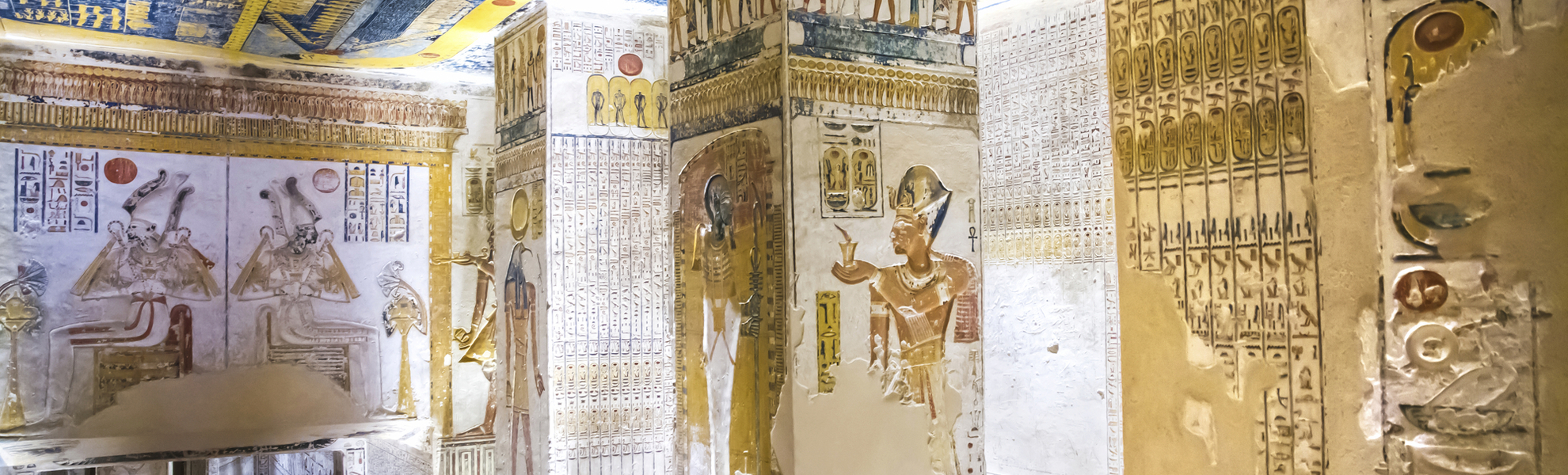 Grabkammer im Tal der Könige, Ägypten