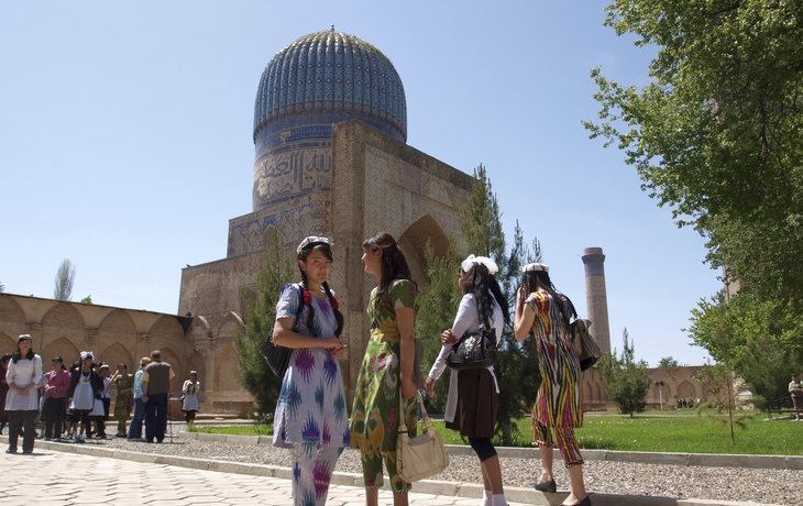 Bibi-Chanum-Moschee in Samarkand, Usbekistan