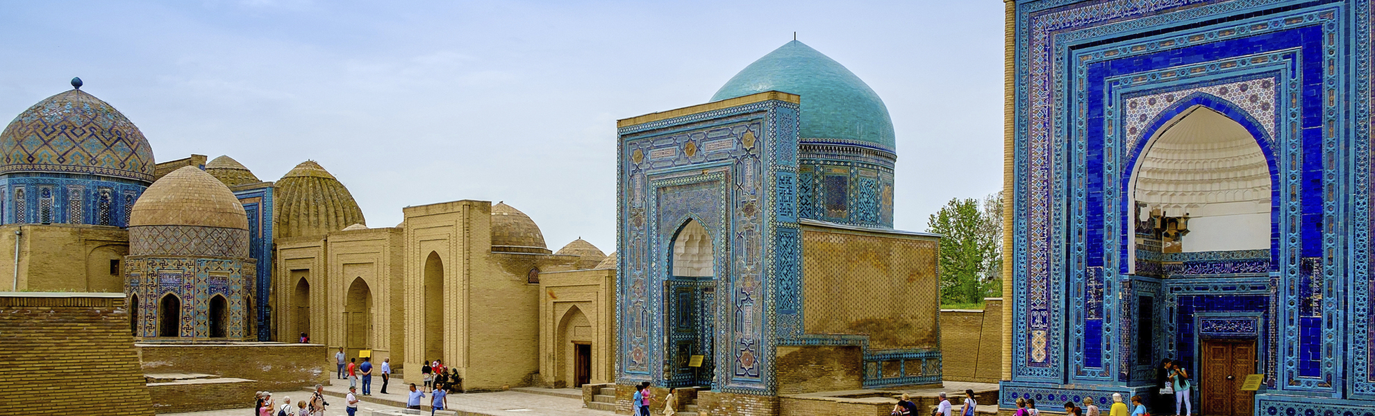 Shohizinda Gedenkstätte in Samarkand, Usbekistan
