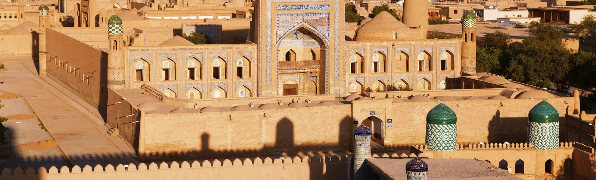 Stadtbild von Chiwa, Usbekistan