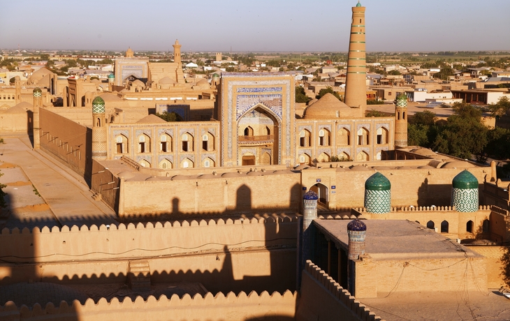 Stadtbild von Chiwa, Usbekistan