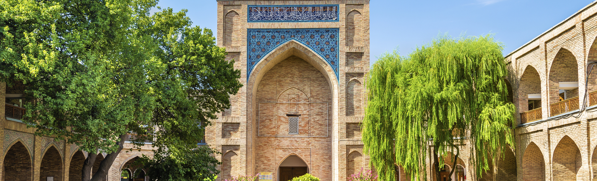 Bedeutendes Baudenkmal Kukeldash-Medresse in Taschkent, Usbekistan