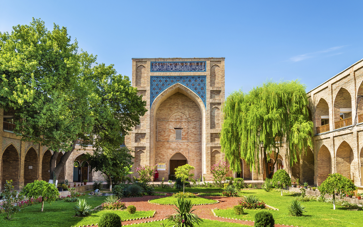Bedeutendes Baudenkmal Kukeldash-Medresse in Taschkent, Usbekistan