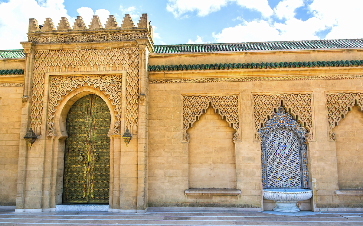 Mausoleum Mohammed V. in Rabat, Marokko
