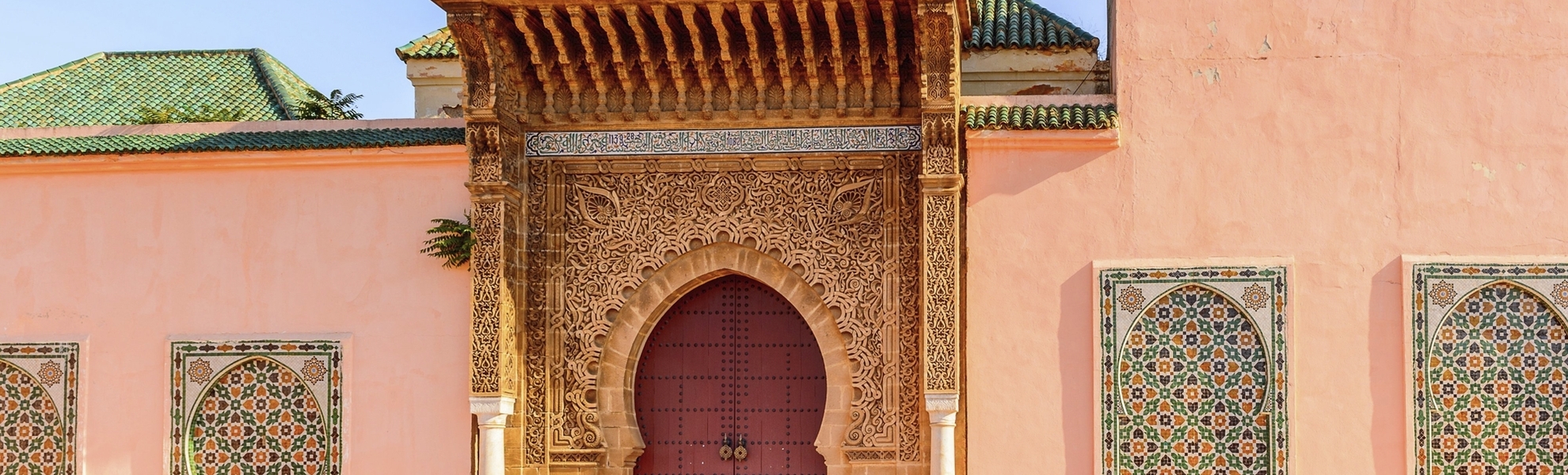 Palast in Meknes, Marokko