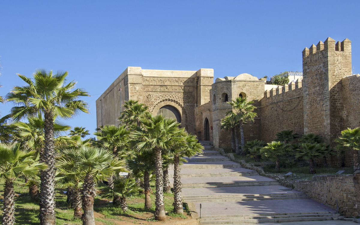 Die Kasbah in Rabat, Marokko