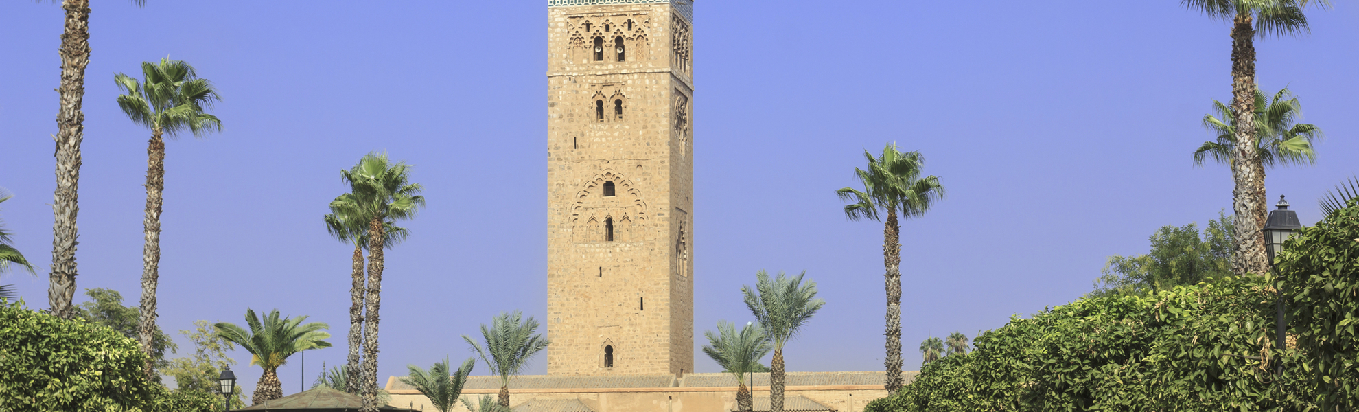 Koutoubia Moschee in Marrakesch, Marokko