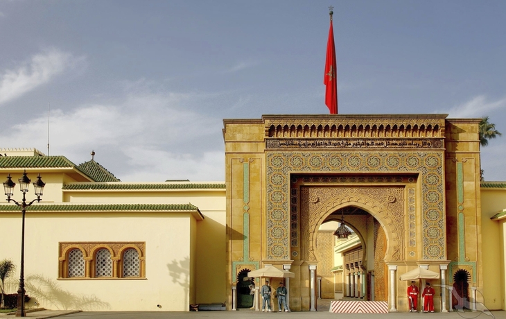 Königspalast in Rabat, Marokko