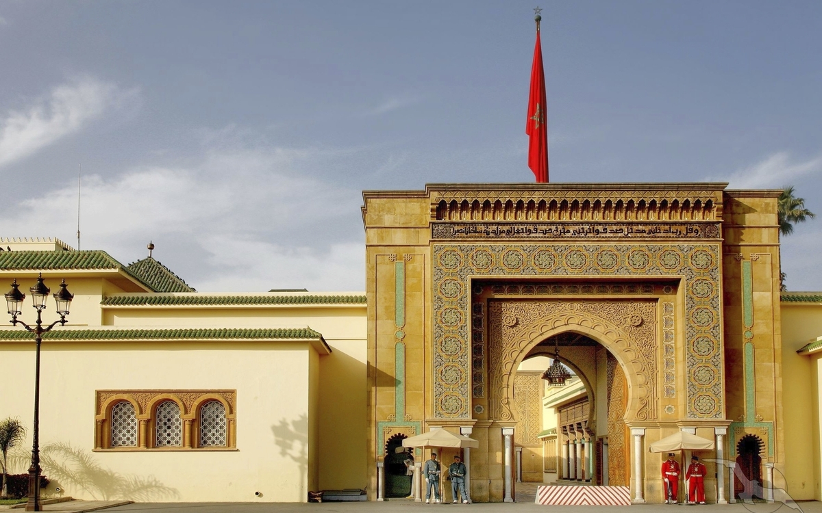 Königspalast in Rabat, Marokko