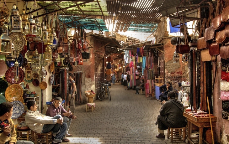 Bazar in Marrakesch, Marokko