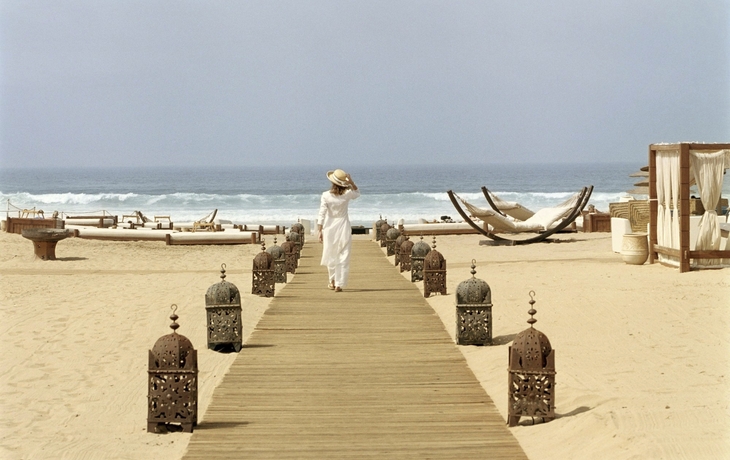 Strand von Agadir, Marokko