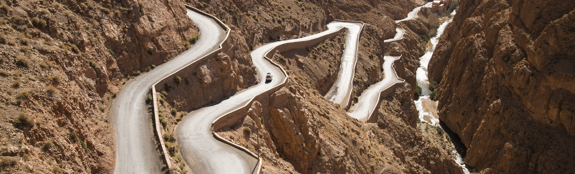 Oberer Teil der Dades Schlucht, Marokko
