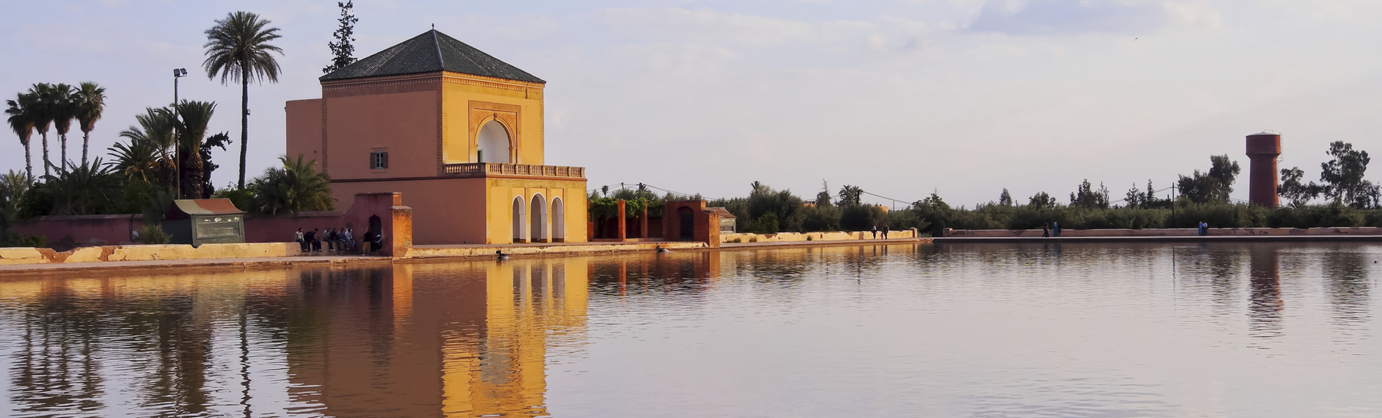 Menara Garten in Marrakesch, Marokko