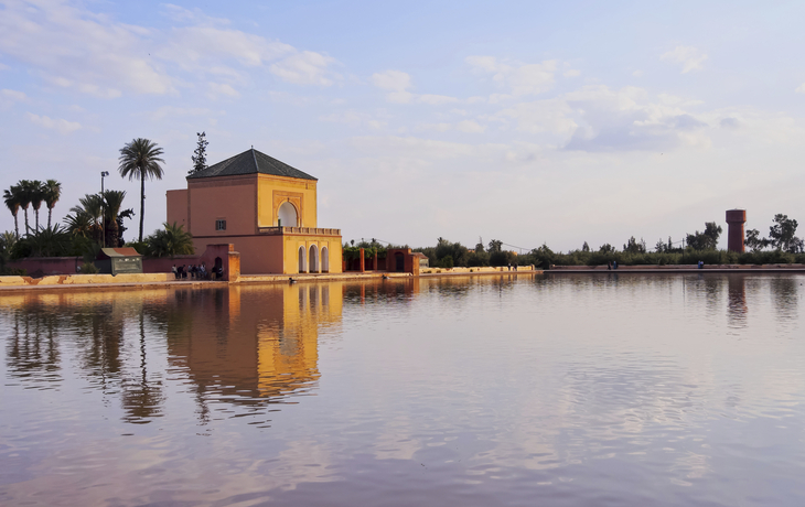 Menara Garten in Marrakesch, Marokko