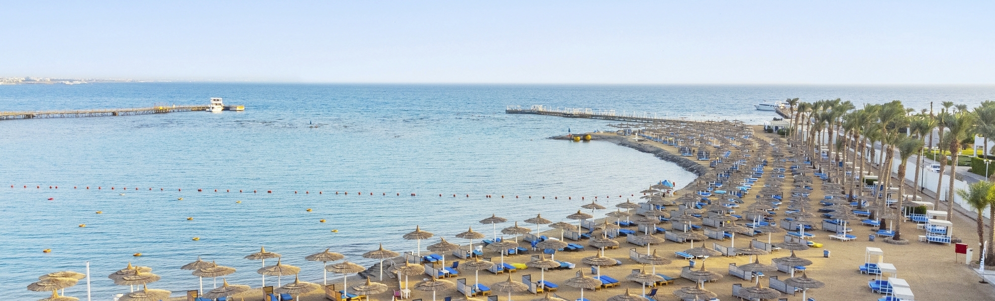 Strandabschnitt am Dana Beach Resort