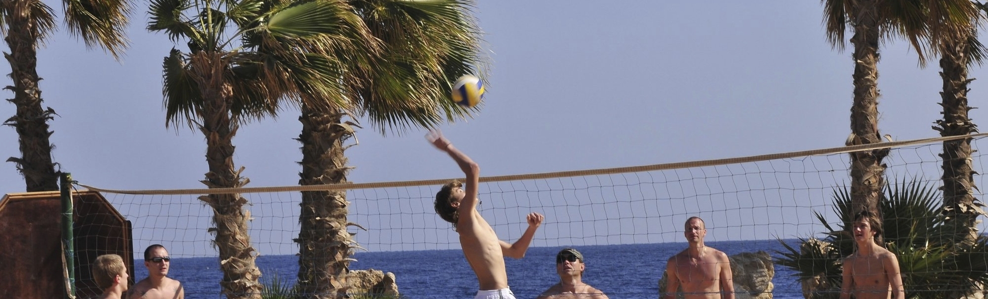 Volleyball im Albatros Citadel Resort in Hurghada, Ägypten