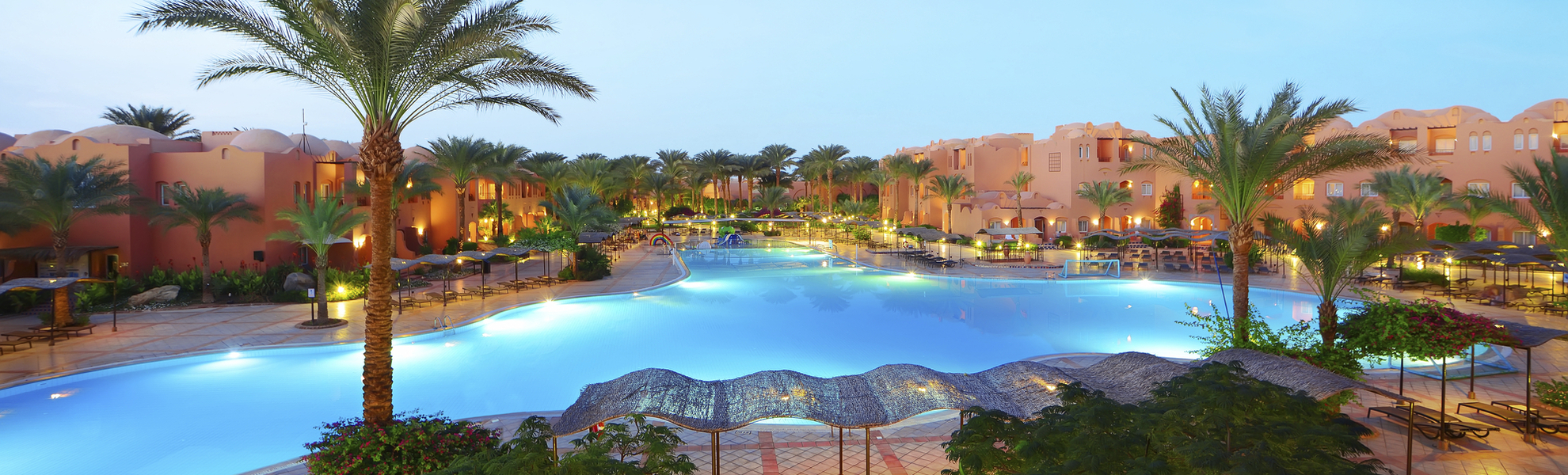 Poolanlage im Jaz Makadi Oasis Resort
