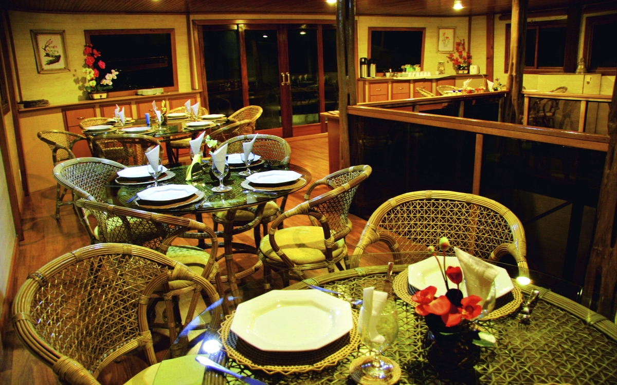 Restaurant der MS Amazon Clipper Premium