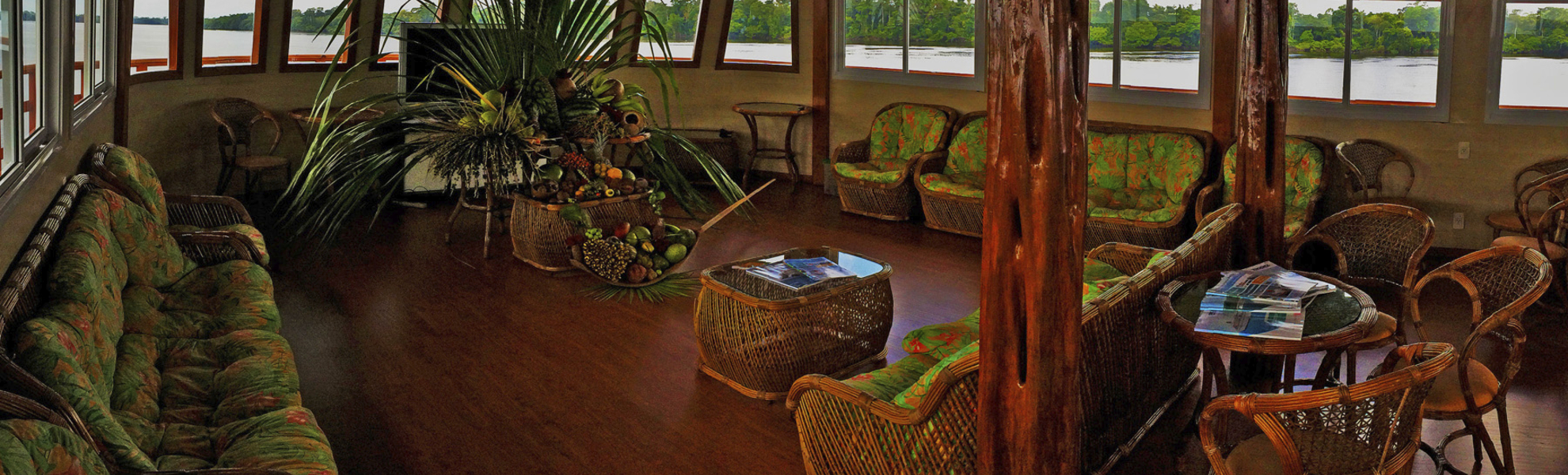 Salon auf dem Flussschiff Amazon Clipper Premium