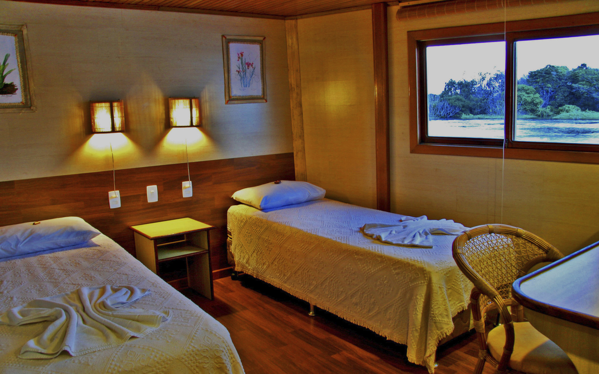 Kabinen der Kategorie A, B und C auf dem Flussschiff Amazon Clipper Premium