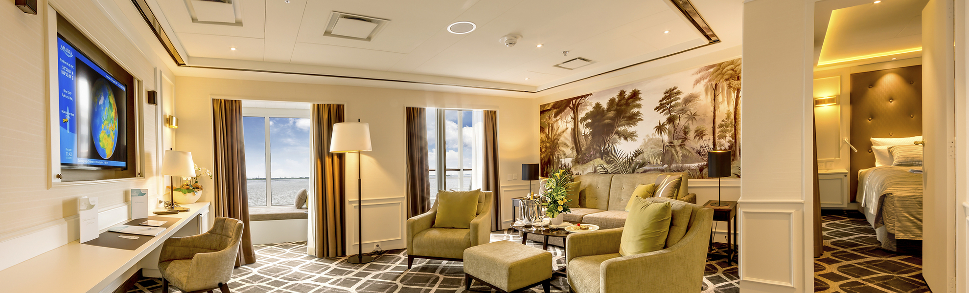 2-Bett-Royal-Suite, Balkon, Jupiter-Deck (Kat. V)