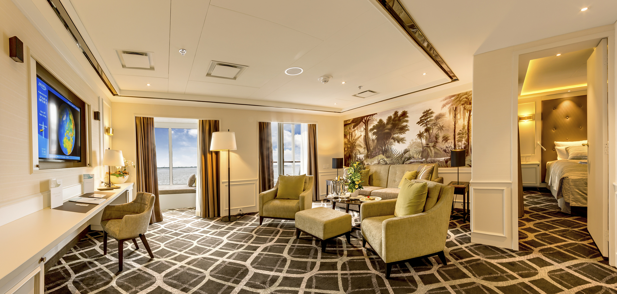 2-Bett-Royal-Suite, Balkon, Jupiter-Deck (Kat. V)