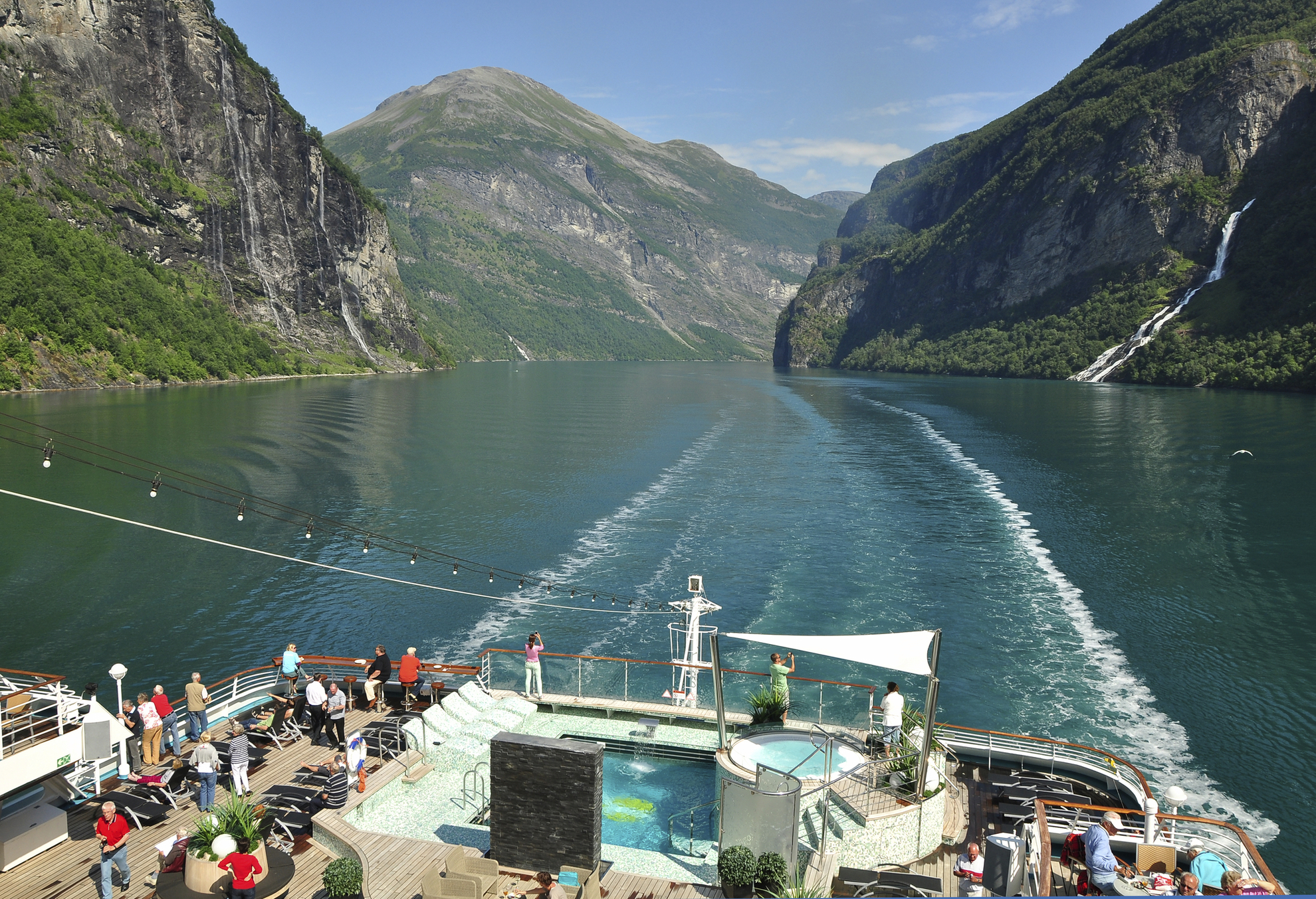 MS Amadea im Geirangerfjord