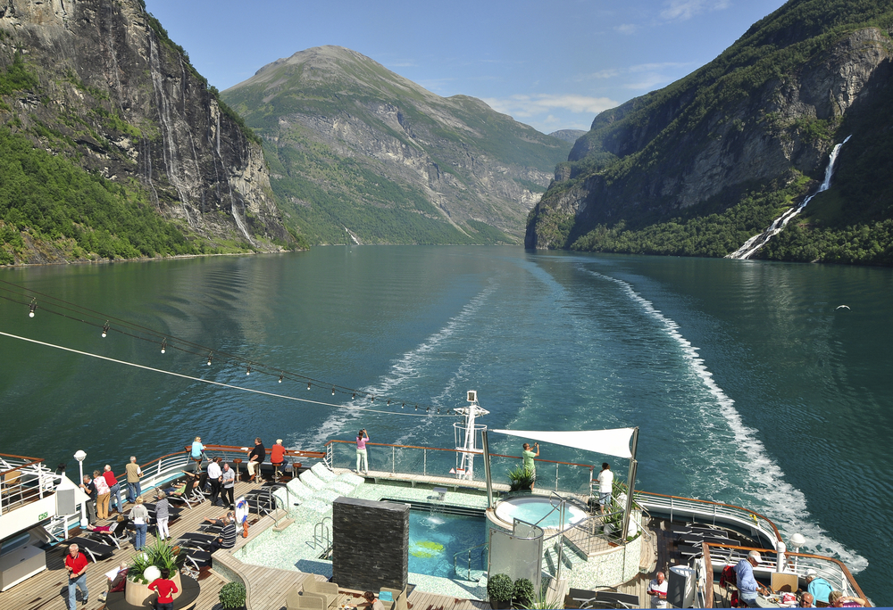 MS Amadea im Geirangerfjord