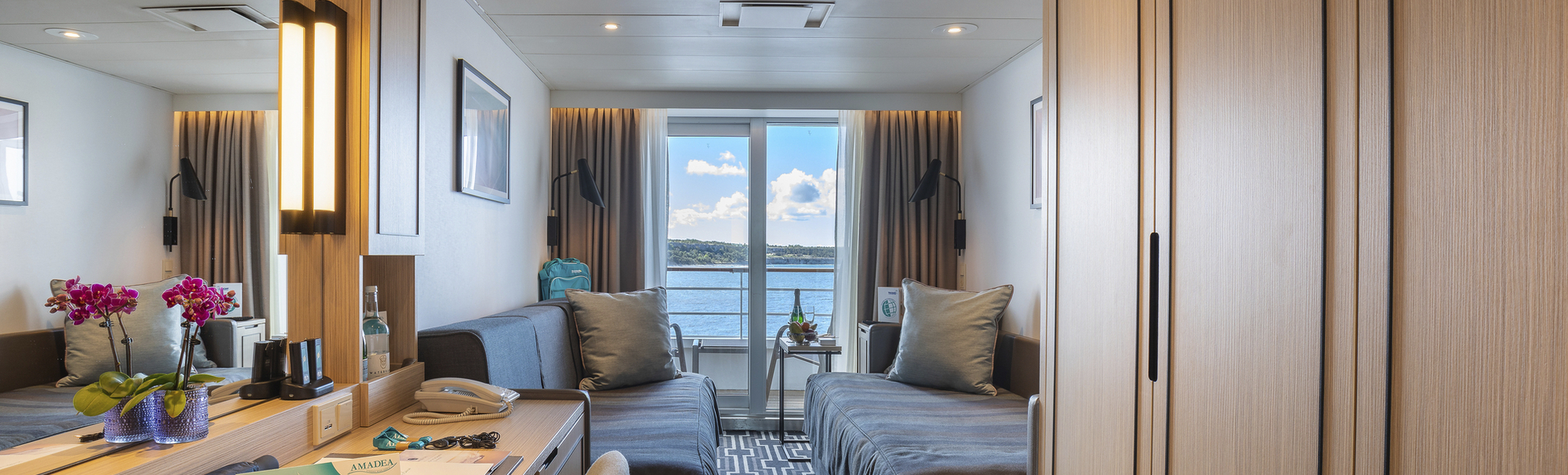 2-Bett Superior, Balkon, Promenaden-, Lido-, Jupiter-Deck (Kat. O+, P, R)