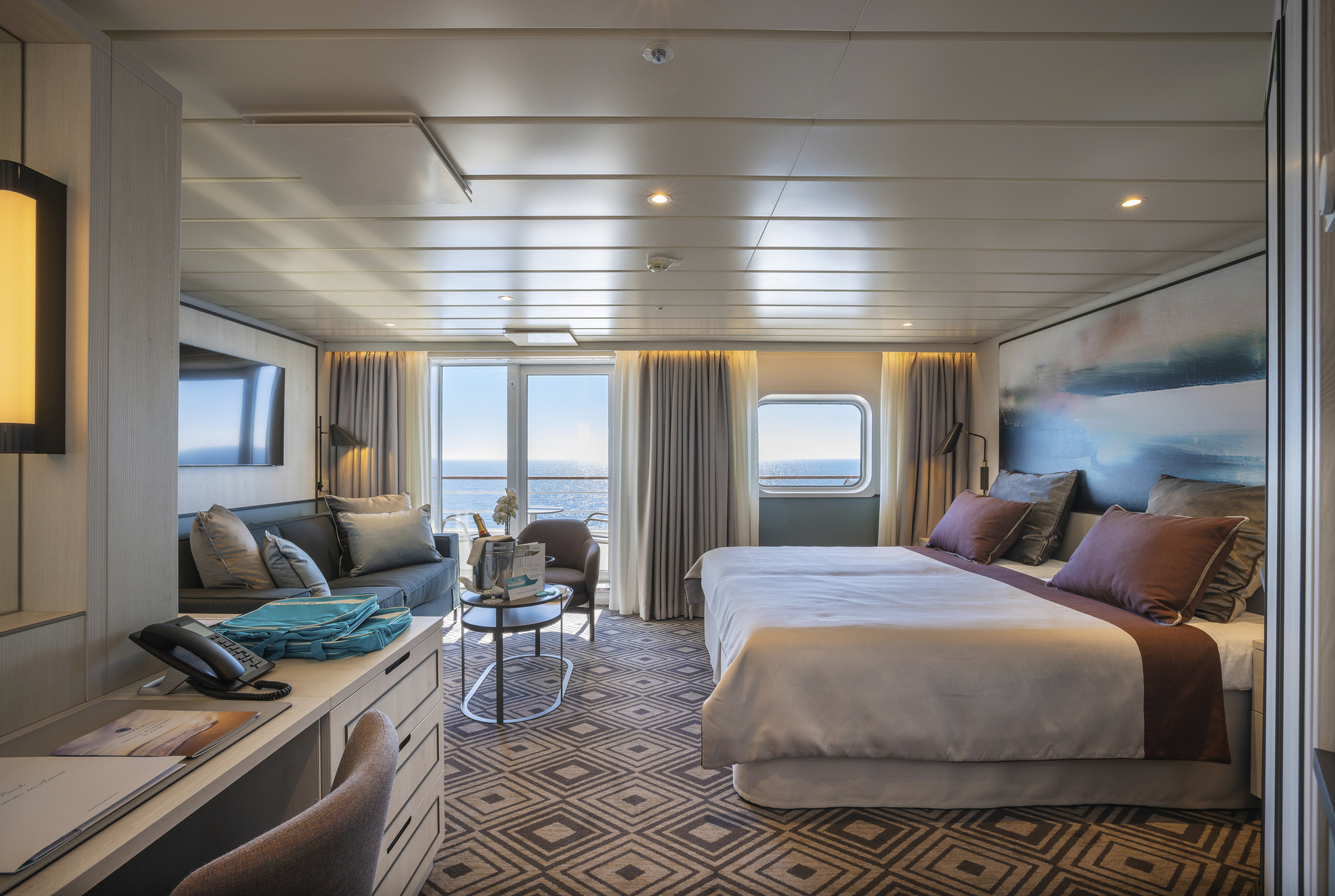 2-Bett-Suite, Balkon, Jupiter-Deck (Kat. U)