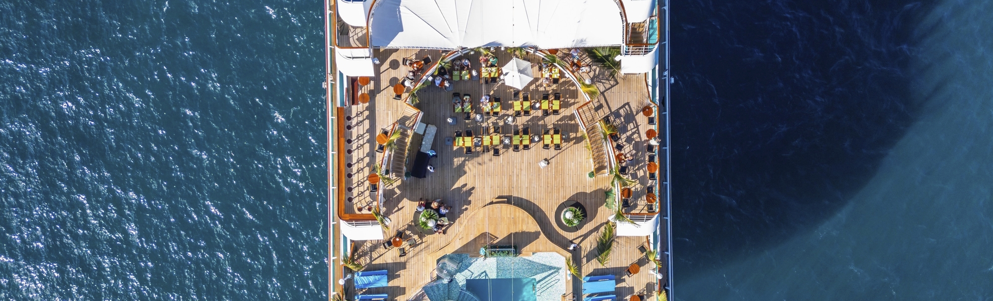 Heckansicht, MS Amadea