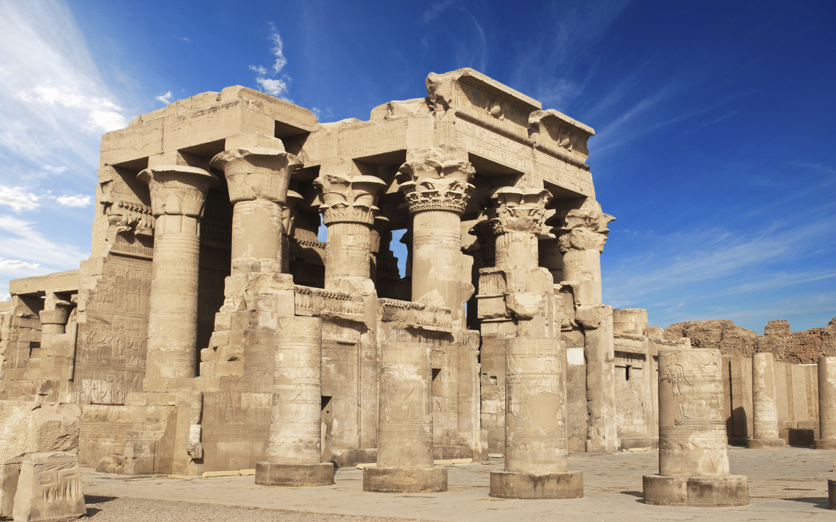 Doppeltempel von Kom Ombo in Ägypten