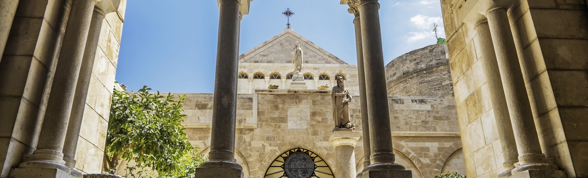 Die Geburtskirche in Bethlehem, Israel