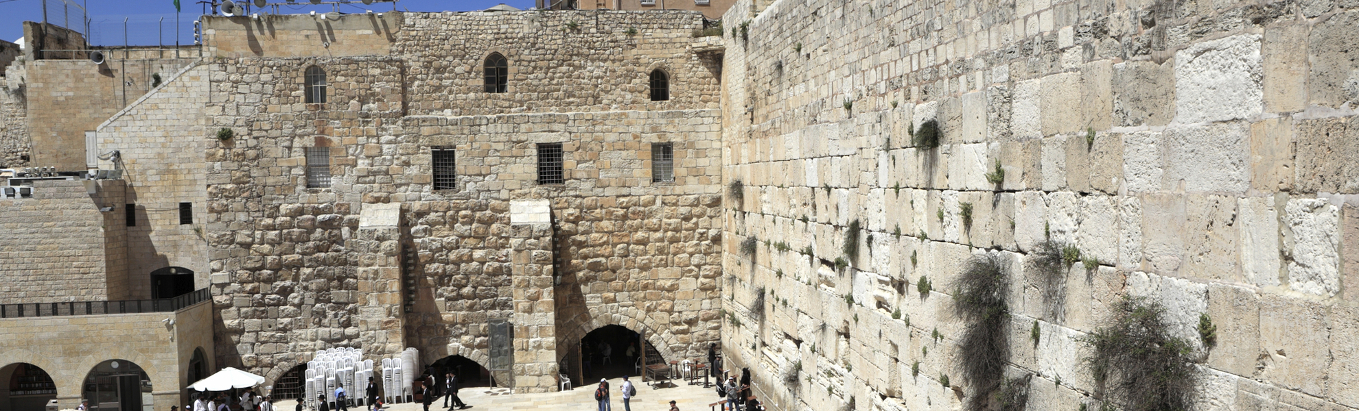 Klagemauer in Jerusalem, Israel