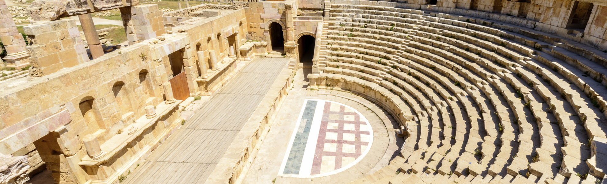 Amphitheater in Jerash, Jordanien