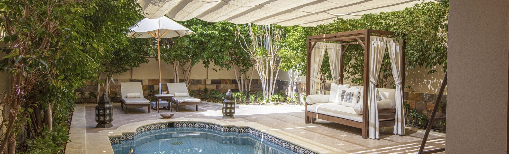Beispiel Privatpool der Royal Suite