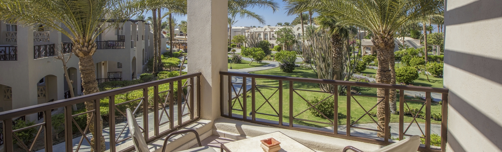 Beispiel Balkon mit Blick zum Garten