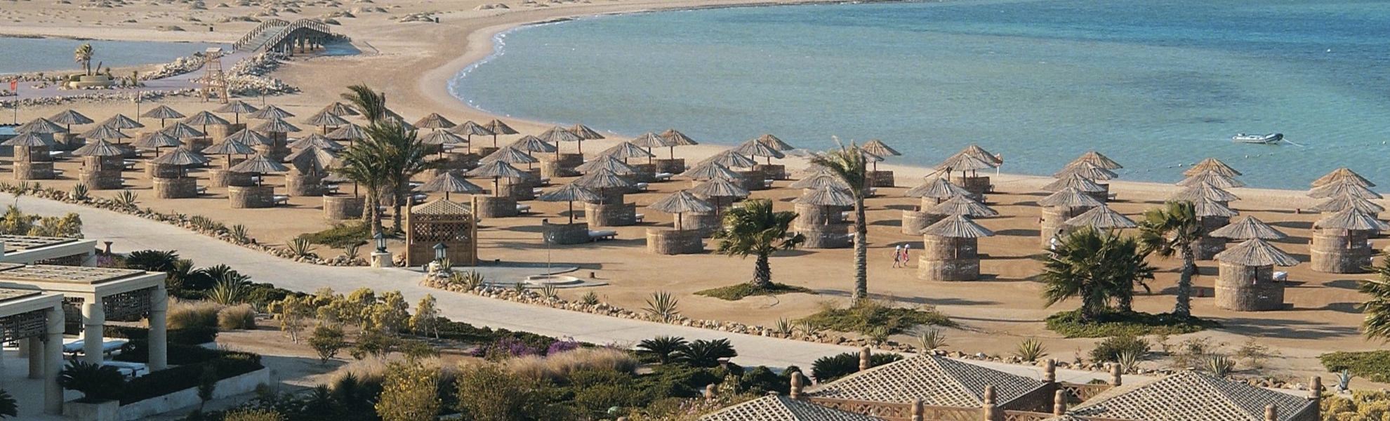 Strand und Meer am Sheraton Soma Bay Resort in Ägypten