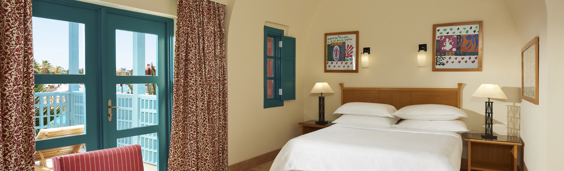 Beispiel Doppelzimmer im Sheraton Miramar Resort el Gouna