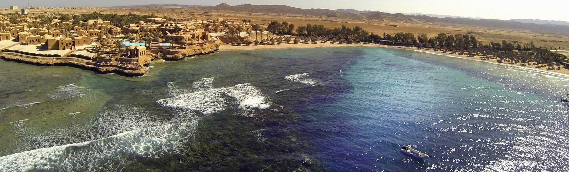 Blick auf das Mövenpick Resort El Quseir, Ägypten