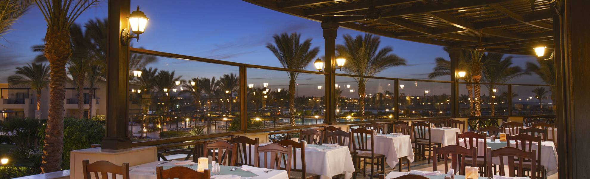 Restaurant im Jaz Lamaya Resort in Marsa Alam, Ägypten