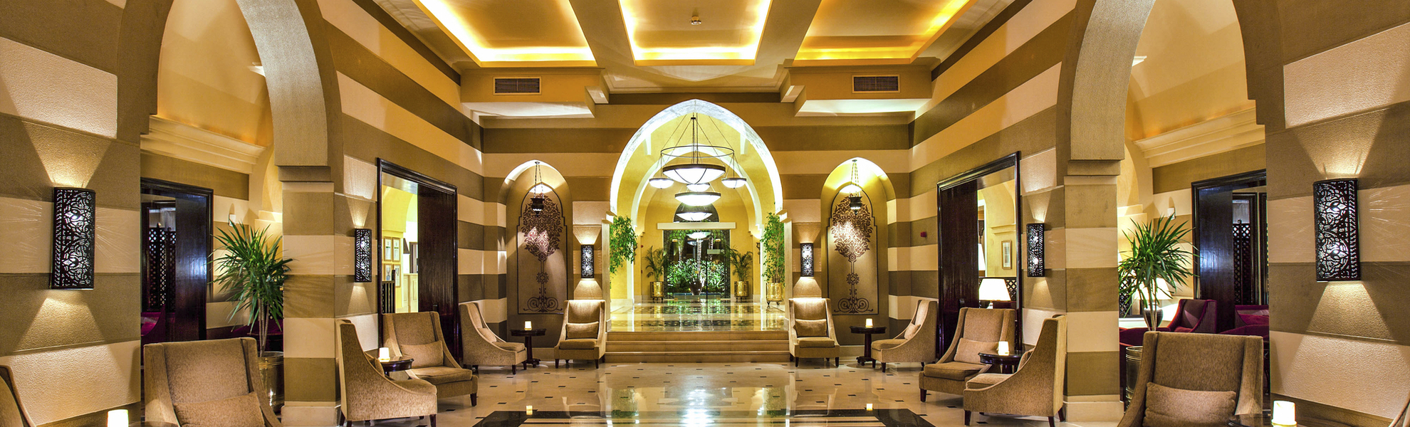 Lobby im Jaz Lamaya Resort in Marsa Alam, Ägypten